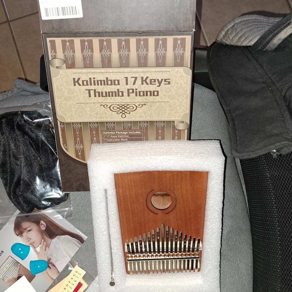 Kalimba Thumb Piano Portable 17 Keys